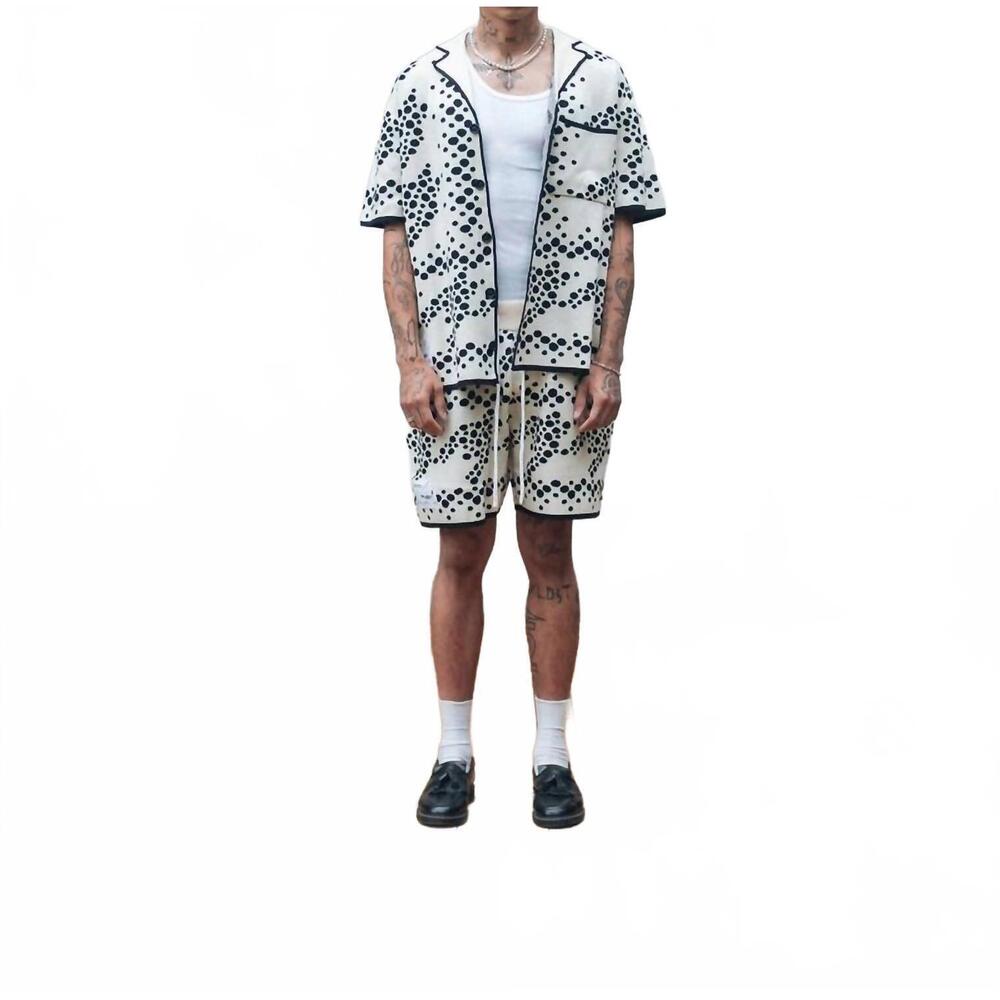 NEW FREE REFILLS habana crochet button up shirt in ivory